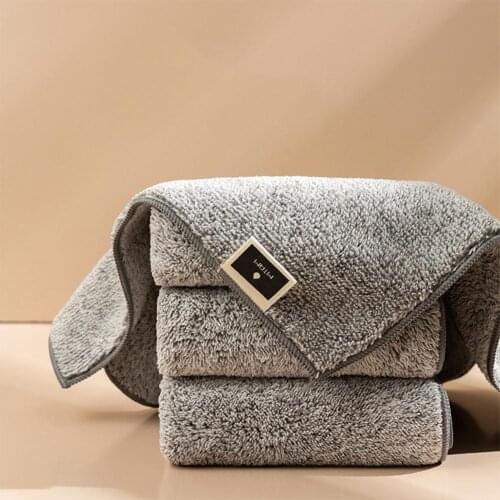 Fine Fiber Bamboo Charcoal Dish Towel Kitchen Rag Household Cleaning Accessories