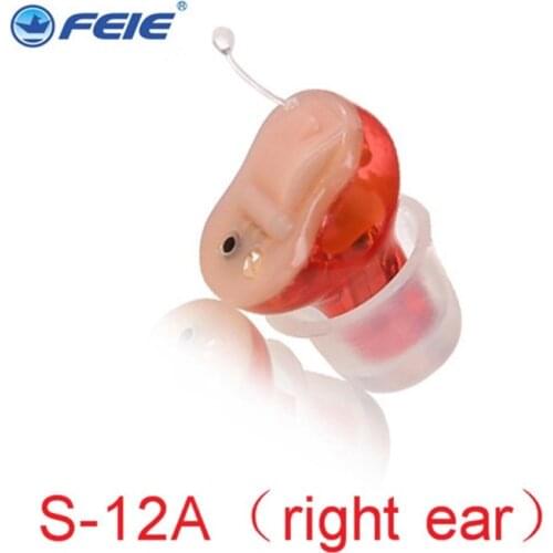 Audiphone programable Hearing Aids Sound Amplifier Invisible For Elderly Deaf Portable Lightweight Digital Hearing aid S-12A