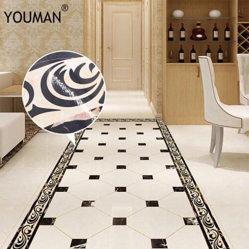YOUMAN 10*200cm Greek Vintage Old Greek Ornament Wall Sticker Waist Lines Self -Adhesive Wallpaper Border for Living room Border