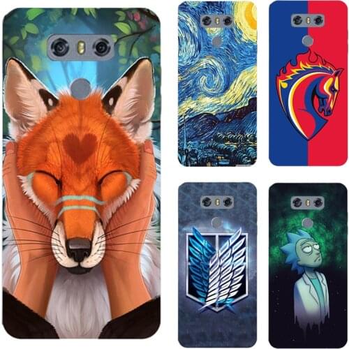 Painting Coque For LG G6 Case Silicone Painted Cover Case For LG G 6 H870DS H870 H873 H870DS G6 Pro 5.7" Cases Fundas For LG g 6