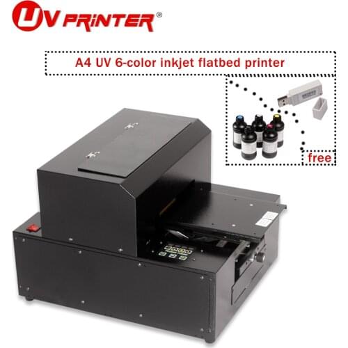Inkjet printer uses Epson L1800 print head UV LED cooling and quick-drying system for flat and cylindrical printing