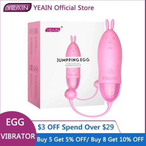 YEAIN 10 Modes Love Egg Vibrator Wireless Vaginal Ball Powerful Bullet Ben Wa Balls Kegal Ball Adult Sex Toys For Women Sex Shop