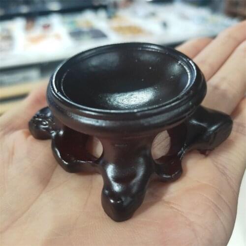 1pc Retro Acid Branch Wood Display Stand Base For Crystal Ball Holder Sphere Globe Stone Miniature Home Collection Durable Decor