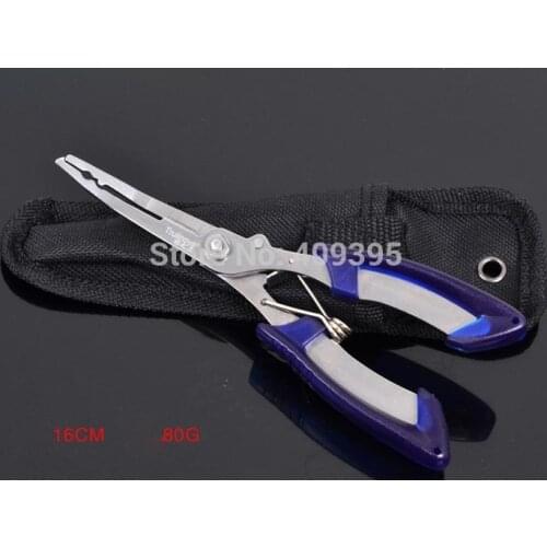 1pc Fishing pliers Fishing Tool 16cm/80g With pliers bag Free shipping
