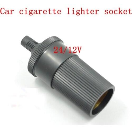 2pcs 24/12V car socket head high power socket adapter
