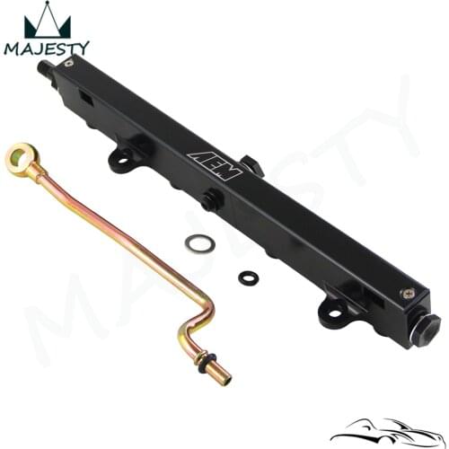 Aluminum Fuel Rail Fits For Acura RSX K20A K20A2 K20Z1 Type-S 2.0L 02-06 Red / Black