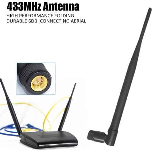 433MHz Antenna High Performance Folding Durable 6dbi Connecting Aerial