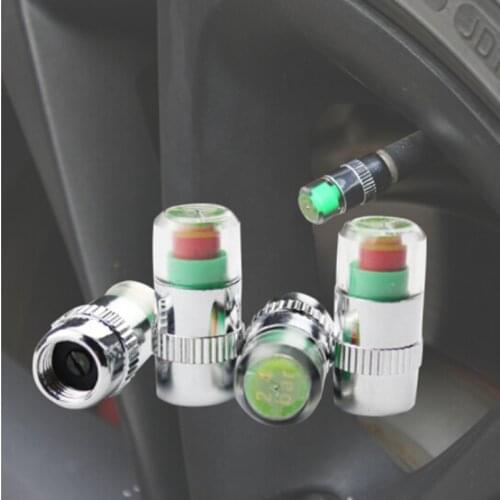 Car Auto Tire Air Pressure Valve Stem Caps Sensor Indicator Alert For Volkswagen VW Golf 5 6 7 JETTA PASSAT B5 B6 B7 B8 MK4 MK5