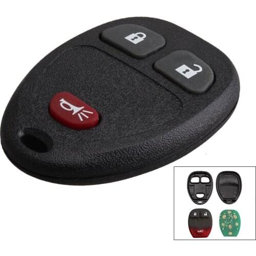 315MHz 3 Buttons Remote Start Keyless Entry Key Fob Transmitter Clicker Alarm 15913420 OUC60270 Fit for Chevrolet GMC 2006-2014