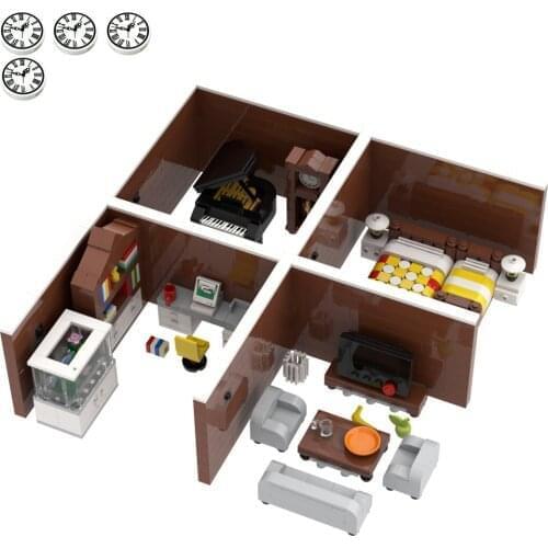 Indoor House Learning Living Room BedRoom Compatible Major Brand Toys Island Building Block Road Track Classic Collections