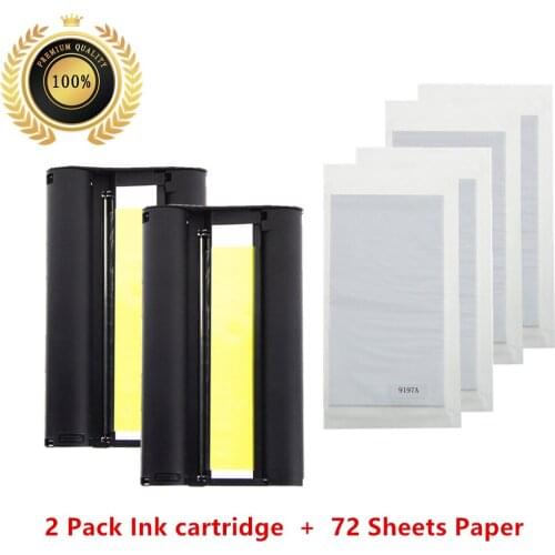 6 inch color ink cartridge KP 108IN KP 36IN paper for Canon Selphy CP900 CP910 CP1000 CP1200 CP1300 printer