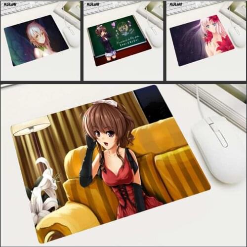 XGZ Colorful Anime Sexy Gaming Girls Mouse Pad Small Size Rubber Non-slip Player Laptop Home Desk Office Computer Mouse Pads