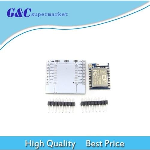 ESP8266 Wifi Module ESP-07 For Arduino Remote Wifi Serial Port AP+STA With IO Adapter Plate Applies to ESP-07, diy electronics