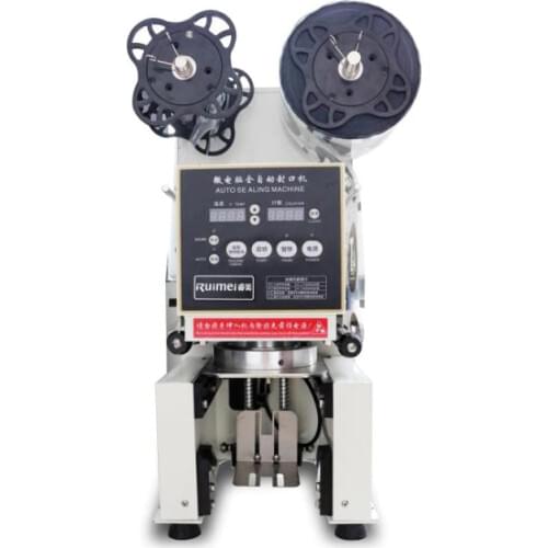 Full-automatic Sealing Machine Beverage/Milk Tea Capping Machine Commercial Capper for Drink Shop/Milk Tea Shop YF95B