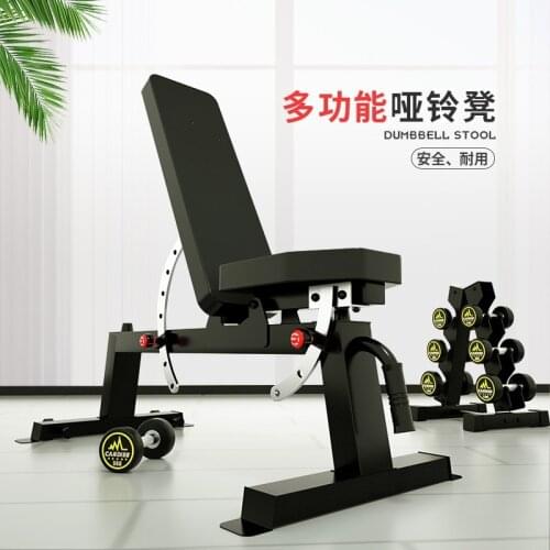 Professional Personal Training Commercial Backrest Cushion Adjustable Fitness Chair Bird Bench Dumbbell Bench