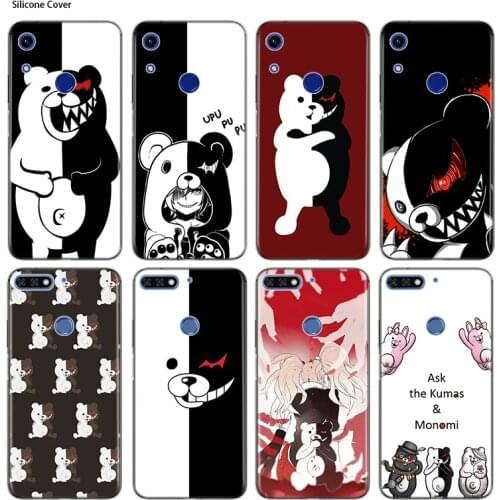 Danganronpa Anime Silicone Cover For Honor 8 8A Prime 8X MAX 8C 8S 7A 7C 7S Play 3E V9 Pro Transparent Phone Case
