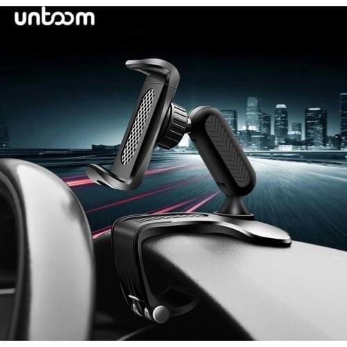 Universal Car Dashboard Sunshade Baffle Rear View Mirror Phone Holder 360 Degree Rotate Phone Stands in Car GPS Navigation Mount