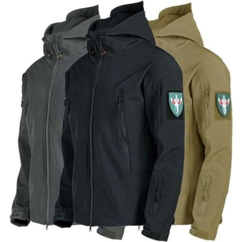 Waterproof Windproof Breathable Plush Hiking Mens Jacket(No Armband) Outdoor Clothing