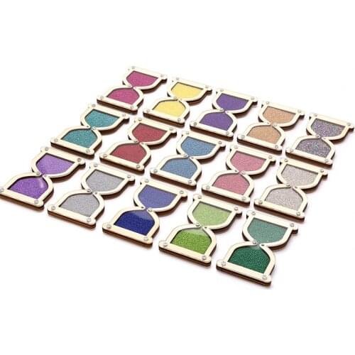Busy Board DIY Hourglass Toys Life Skills Montessori Sensory Activity Board