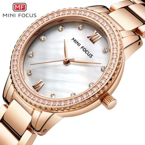 New MINI FOCUS Women Luxury Brand Watch Lady Waterproof Wristwatch Female Fashion Casual Quartz Watches Clock Gift reloj mujer