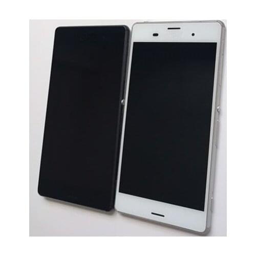 5.2 For SONY Xperia Z3 LCD Display D6603 D6633 D6653 D6683 L55T For SONY Xperia Z3 Display Touch Screen with Frame plug Replace