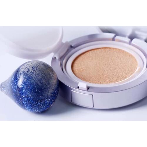 1PC High Quality Silicone Gel Sponge Cosmetic Puff New Fashion Makeup BB/CC Cream Foundation Puff Make UP
