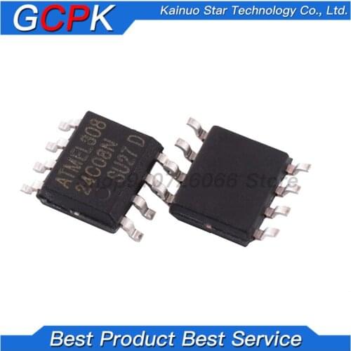 10PCS AT24C08 SOP8 AT24C08BN SOP 24C08 AT24C08N SOP-8 SMD new and original IC