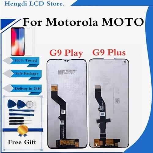 100% Tested LCD For Motorola Moto G9 Play LCD Screen Display Touch Digitizer Assembly For Moto G9 Plus LCD Diaplsy