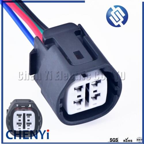 4 Pin 6189-0694 Denso Alternator Regulator Repair Harness Connector For Honda Acura TOYOTA D4D engines 90980-11964 with wires