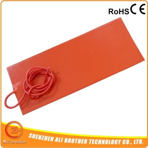 80X700mm 220V 150W Silicone Heated Bed with 3M adhesive for the oil drum