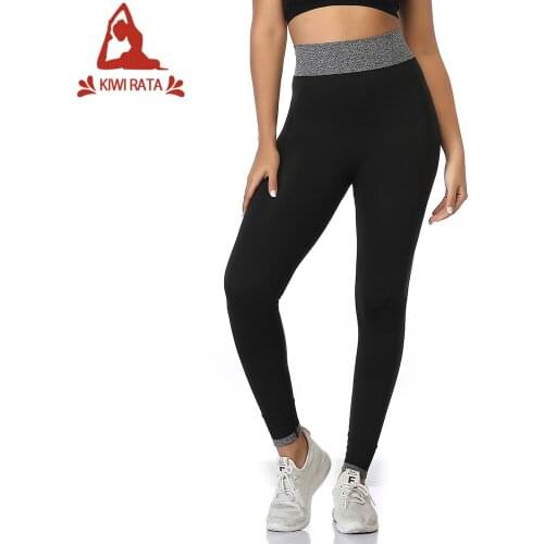 KIWI RATA Seamless High Waisted Gym Leggings for Women Tummy Control Stretch Yoga Pants Workout Running Fitness Leggings