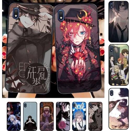 TOPLBPCS Anime Bungou Stray Dogs Dazai Osamu Phone Case for Samsung A30s 51 71 10 70 20 40 20s 31 10s A7 A8 2018