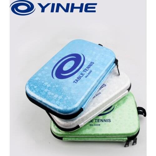 Yinhe Starry Sky Case Rectangle Table Tennis Racket Case Bag Blade Bat Bag Ball Pattern Gourd Hold Three Balls