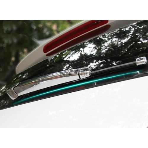 For Volkswagen Golf 7 MK7 2014 2015 4pcs ABS Car Rear Window Rain Wipers Cover Windshield Wipers Molding Trim