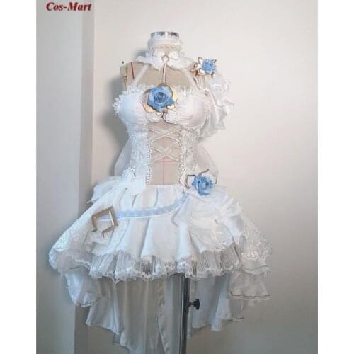 Hot Game Honkai Impact 3 Rita Rossweisse Cosplay Costume Rose Vows Wedding Dress Activity Party Role Play Clothing Custom-Make