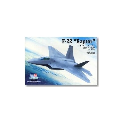 Trumpeter scale model 80210 scale airplane 1/72 F-22 RAPTOR fighter assembly model scale plane building kits