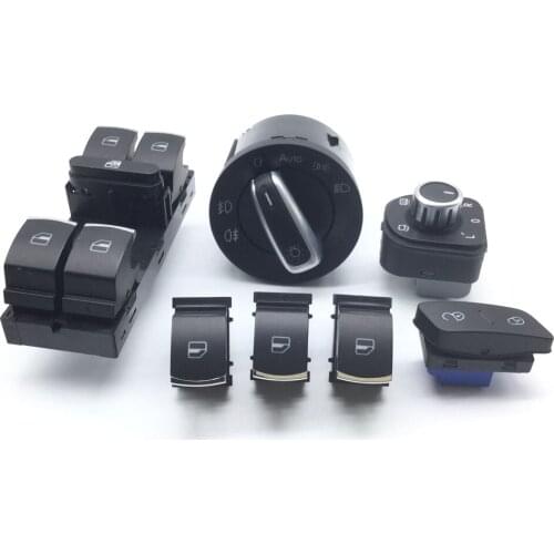 New Window Headlight Mirror Door Control Switch For VW Jetta Golf MK5 6 Tiguan RABBIT 5ND959565A 5ND959857 5ND941431B 1K0962125