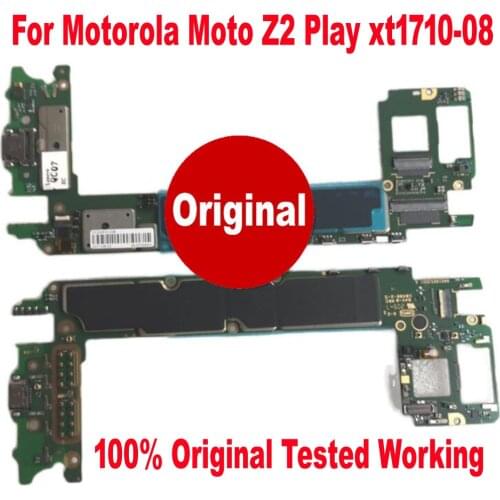 Original Mobile Electronic Panel Mainboard Motherboard Circuits Card Fee For Motorola Moto Z2 Play xt1710-08 Plate Flex Cable