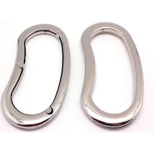 11cm Oval metal purse handle oval cut out bag handle
