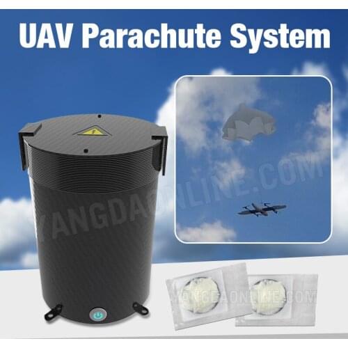 Parachute for drone multicopter VTOL fixed wing auto trigger by PWM autopilot support emergence landing support 20kg plane