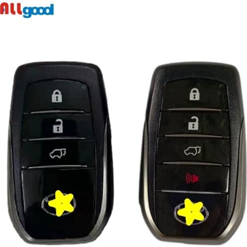 AllGood 3/4 BT Remote Key Shell For Toyota Chr C-hr Land Cruiser 200 Avensis Auris Corolla SUV Keyless Entry Car Smart Key
