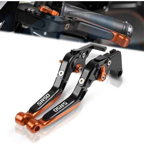 Motorcycle Accessories Clutch Brake Lever For APRILIA SR 50 MY 2014-2019 2018 2017 2016 Extendable Adjustable Foldable Levers