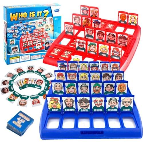 Family Guessing Games Who Is It Classic Board Game Toys Memory Training