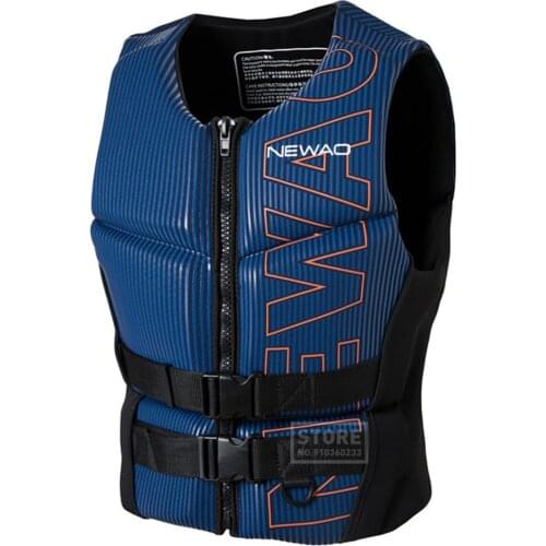 Life Jacket Adults Surf Vest Motorboats Kayak Wakeboard Raft Rescue Boat Jet Ski Fishing Vest Swimming Drift Life Vest Clothing