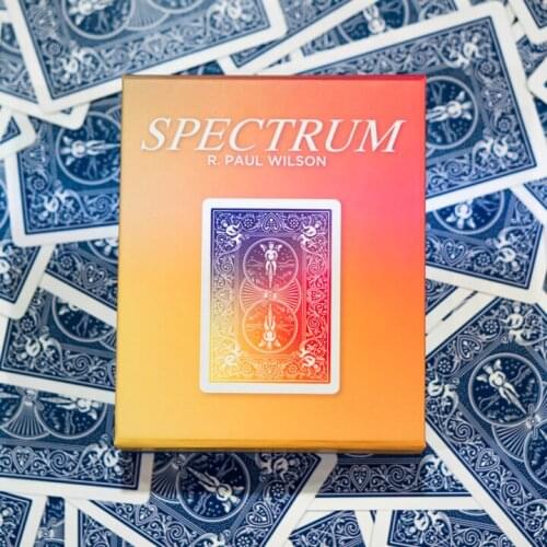 Spectrum By R.Paul Wilson (Gimmick and online instruct) Card Color Change Illusions Close Up Magie Magic Trick Props Magia Cards