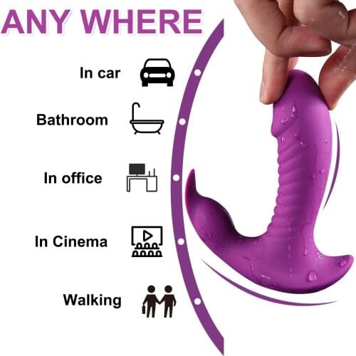 Wearing A Dildo Vibrator Sex Toy Female Orgasm Masturbator G-spot Clitoral Stimulation Underwear Vibrator Sex Toy Dildo for Anal