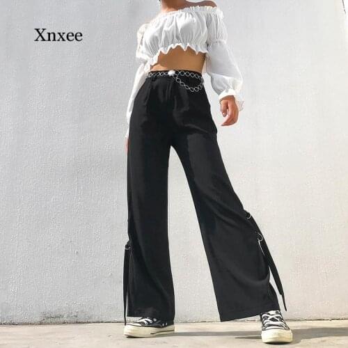 Женские брюки с высокой посадкой Xnxee China At AliExpress