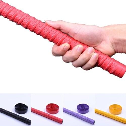 1 Piece 2M Anti-slip Sport Fishing Rods Over Grip Sweat band Griffband Tennis Overgrips Tape Badminton Racket Grips Sweatband