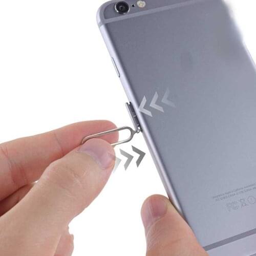 10pcs Slim Sim Card Tray Pin Eject Removal Tool Needle Opener Ejector for Most Smartphone NYZ Shop