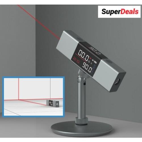 2021 Portable Laser Angle Level Measurement Marking Instrument Dual Laser Projection line Device Waterproof For Home Professiona